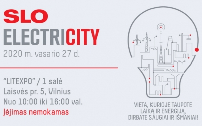 Tarptautinė elektrotechnikos paroda „SLO Electricity 2020”
