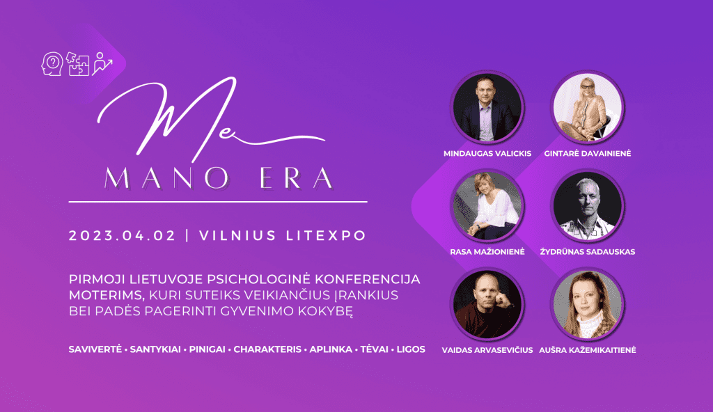 Mano Era – psichologinė konferencija moterims