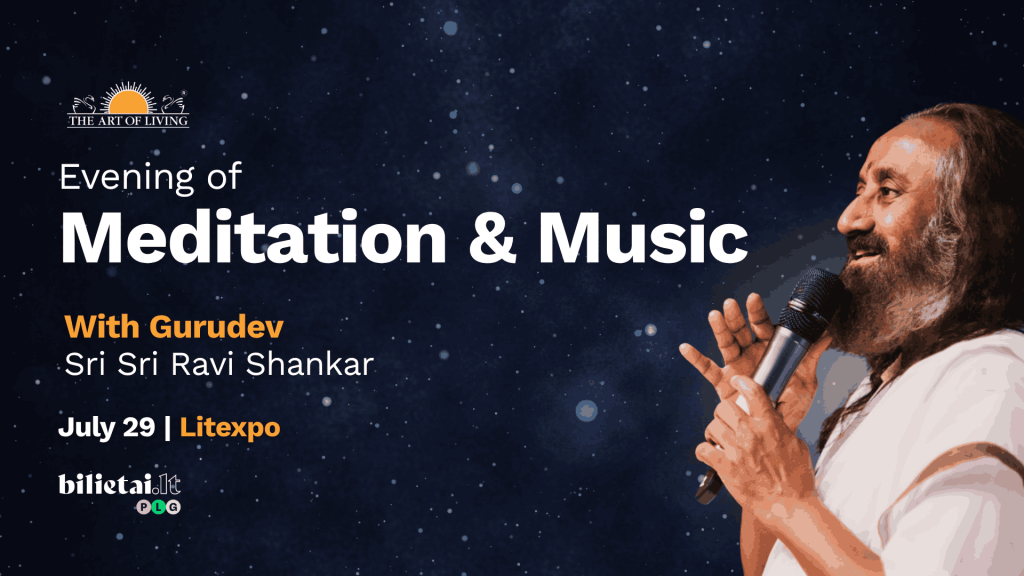 An Evening of Meditation and Music with Gurudev Sri Sri Ravi Shankar