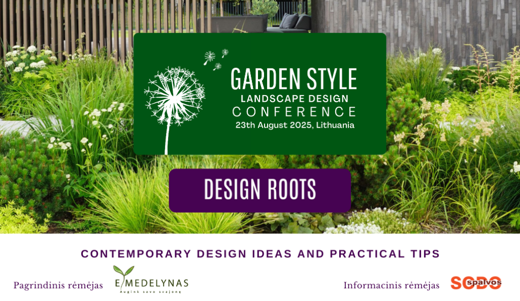 Landscape design conference GARDEN STYLE