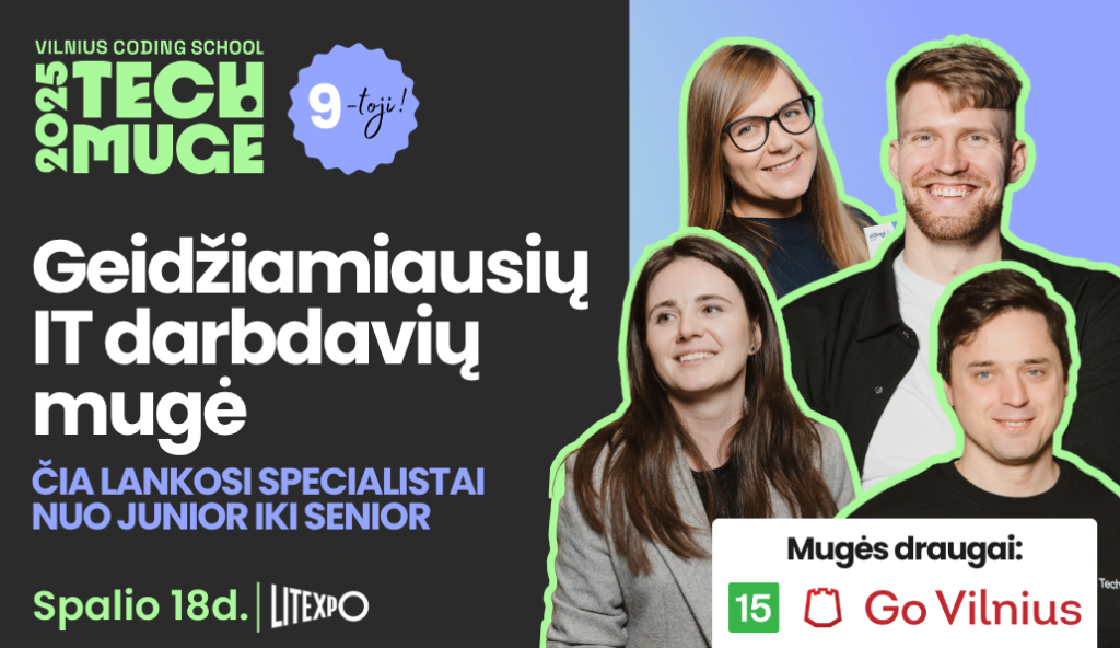 TECH MUGĖ 2025