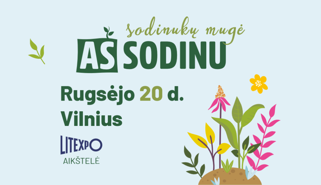 Sodinukų mugė „Aš sodinu“