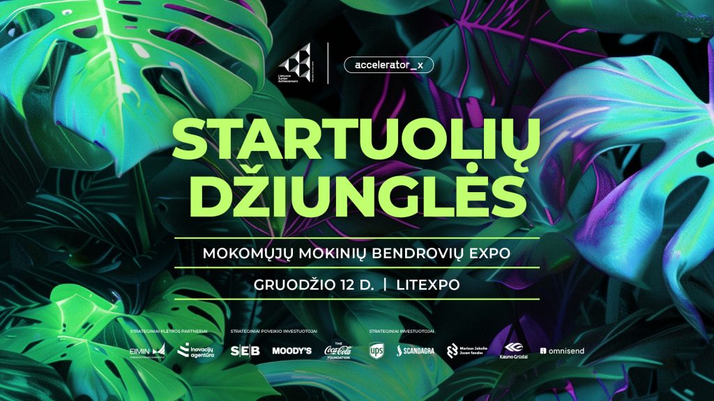 STARTUOLIŲ DŽIUNGLĖS | Mokomųjų mokinių bendrovių eXpo