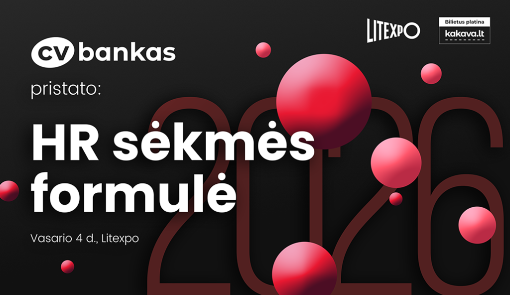 HR sėkmės formulė 2026