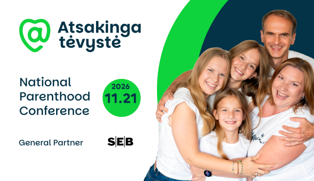 Atsakinga tėvystė 2026