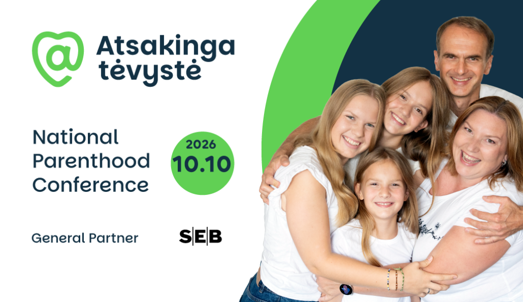 Atsakinga tėvystė 2026