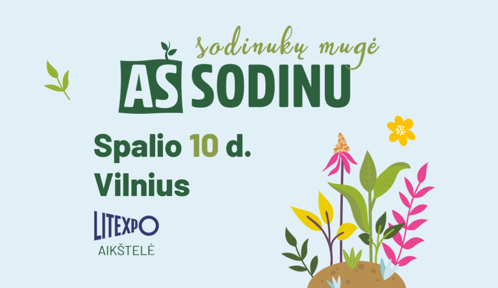 Sodinukų mugė „Aš sodinu“